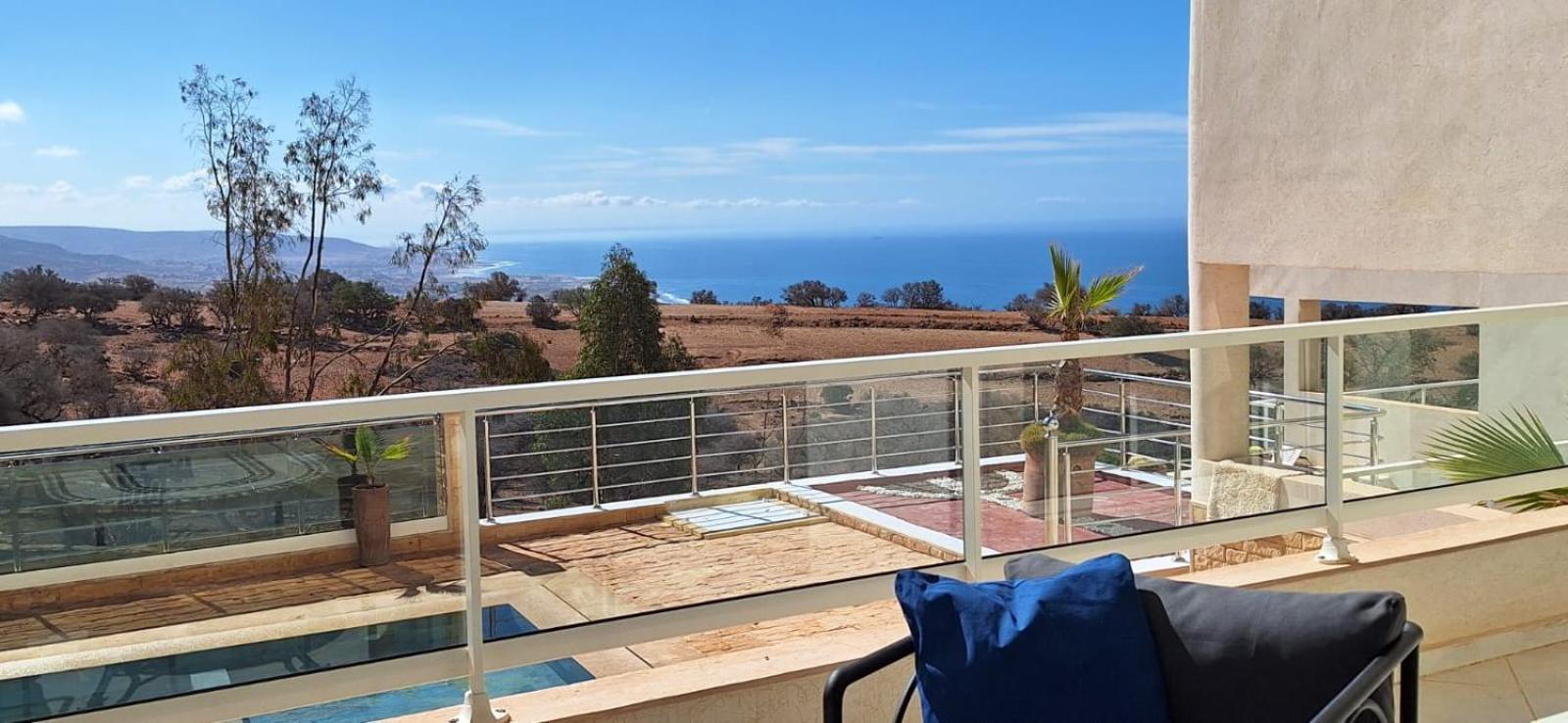 Taghazout Ocean With Pool , Fitness And Ocean View Apartment ภายนอก รูปภาพ