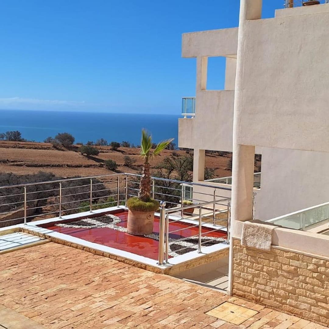 Taghazout Ocean With Pool , Fitness And Ocean View Apartment ภายนอก รูปภาพ