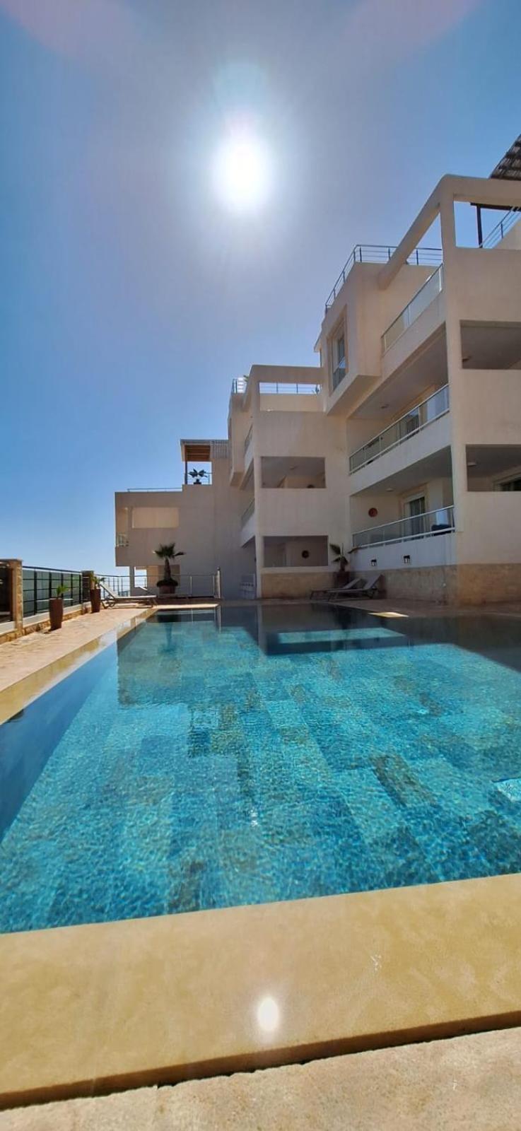 Taghazout Ocean With Pool , Fitness And Ocean View Apartment ภายนอก รูปภาพ